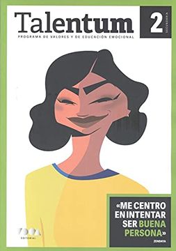 portada Talentum. Programa de Valores y de Educación Emocional. 2 Secundaria (in Español Latino)