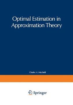 portada Optimal Estimation in Approximation Theory (in English)
