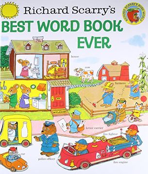 portada Best Word Book Ever (Giant Little Golden Book) (en Inglés)