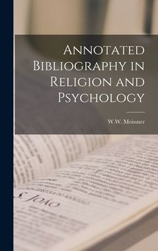portada Annotated Bibliography in Religion and Psychology (en Inglés)
