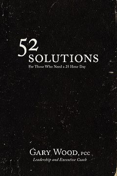 portada 52 solutions for those who need a 25 hour day (en Inglés)