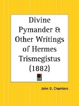 portada divine pymander and other writings of hermes trismegistus (in English)