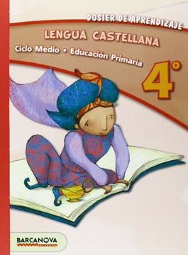 portada Lengua castellana, 4 Educación Primaria (Catalunya, Illes Balears). Dosier de aprendizaje (Paperback)