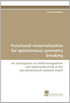 portada functional renormalization for spontaneous symmetry breaking (en Inglés)