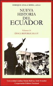 portada Nueva historia del Ecuador. Época republicana IV
