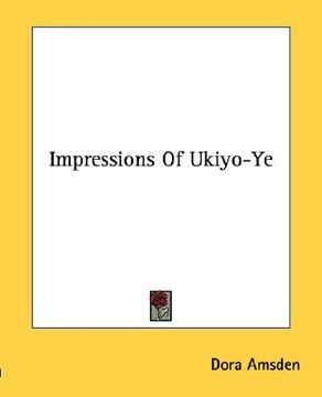 portada impressions of ukiyo-ye (en Inglés)