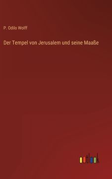 portada Der Tempel von Jerusalem und seine Maaße (in German)