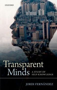 portada transparent minds: a study of self-knowledge (en Inglés)