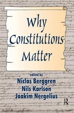 portada Why Constitutions Matter (en Inglés)