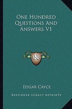 portada one hundred questions and answers v1 (in English)