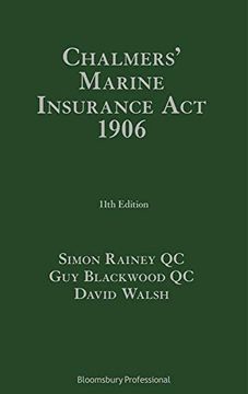 portada Chalmers' Marine Insurance act 1906 