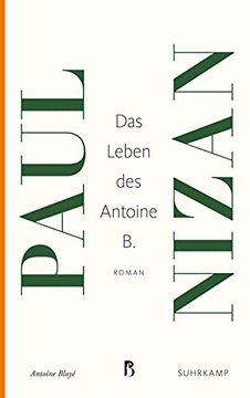 portada Das Leben des Antoine b. (in German)