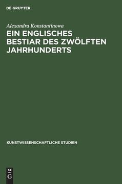 portada Ein Englisches Bestiar Des Zwölften Jahrhunderts (in German)