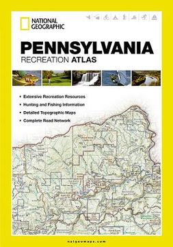 portada Pennsylvania Recreation Atlas (en Inglés)