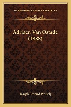 portada Adriaen Van Ostade (1888) (en Alemán)