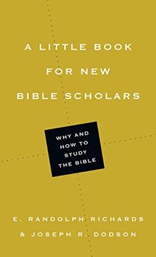 portada A Little Book for New Bible Scholars (Little Books) (en Inglés)