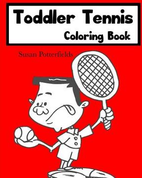 portada Toddler Tennis Coloring Book