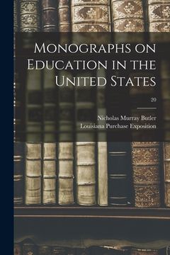 portada Monographs on Education in the United States; 20 (en Inglés)