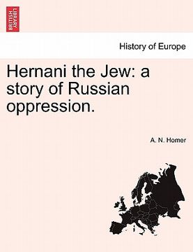 portada hernani the jew: a story of russian oppression.
