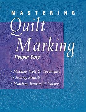 portada mastering quilt marking - print on demand edition