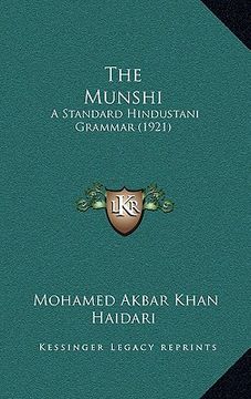 portada the munshi: a standard hindustani grammar (1921) (en Inglés)