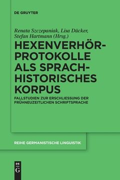 portada Hexenverhörprotokolle als sprachhistorisches Korpus (in German)