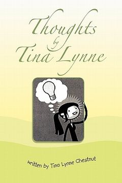 portada thoughts by tina lynne (en Inglés)