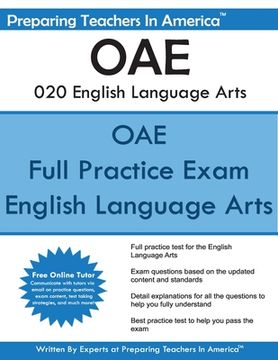 portada OAE 020 English Language Art: English Language Art OAE Study Guide (in English)