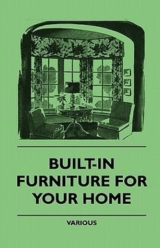 portada built-in furniture for your home (en Inglés)