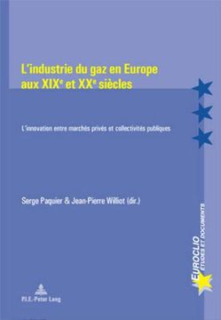 portada L'Industrie Du Gaz En Europe Aux Xixe Et Xxe Siècles: L'Innovation Entre Marchés Privés Et Collectivités Publiques (en Francés)