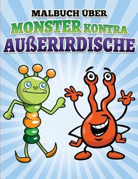 portada Libro de colorear de robots contra alienígenas: libro de colorear de actividades para niños
