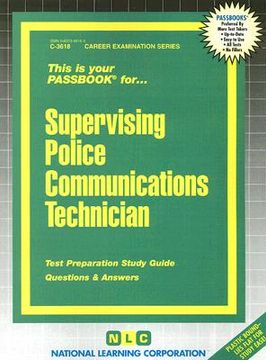 portada supervising police communications technician (en Inglés)