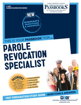 portada Parole Revocation Specialist (C-4837): Passbooks Study Guide Volume 4837 (en Inglés)