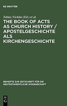 portada The Book of Acts as Church History (en Inglés)