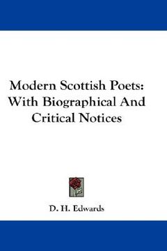 portada modern scottish poets: with biographical and critical notices (en Inglés)