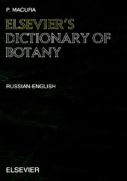 portada elsevier's dictionary of botany: russian-english (in English)