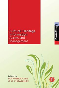 portada Cultural Heritage Information: Access and Management (en Inglés)
