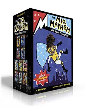 portada The MIA Mayhem Ten-Book Collection (Boxed Set): MIA Mayhem Is a Superhero!; Learns to Fly!; vs. the Super Bully; Breaks Down Walls; Stops Time!; vs. t