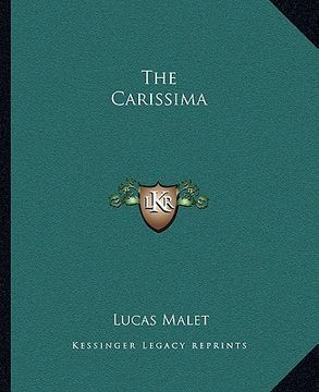 portada the carissima (en Inglés)