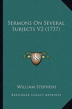 portada sermons on several subjects v2 (1737) (en Inglés)
