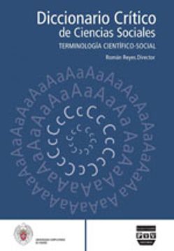 portada DICCIONARIO CRÍTICO DE CIENCIAS SOCIALES vol. 1 (in Spanish)