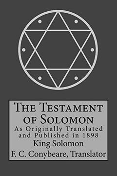 portada The Testament of Solomon (en Inglés)