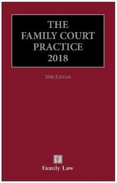 portada The Family Court Practice 2018 (en Inglés)