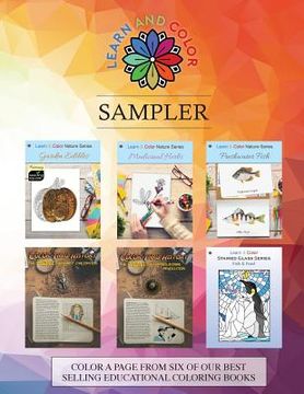 portada Learn & Color Sampler: Color a Page from Our Top Selling Books
