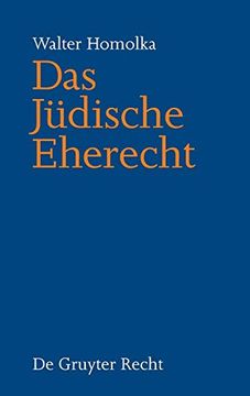 portada Das Judische Eherecht (en Alemán)