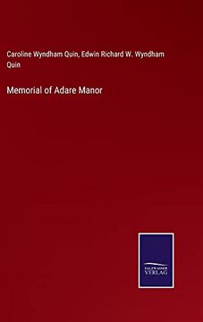 portada Memorial of Adare Manor (en Inglés)
