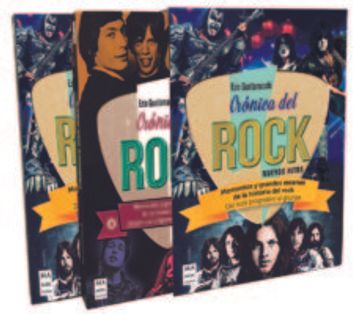 portada Estuche Cronica del Rock. 2 Vols.