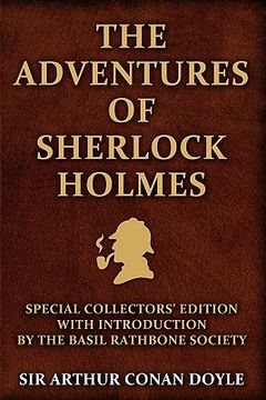 portada the adventures of sherlock holmes: special collectors edition: with an introduction by the basil rathbone society