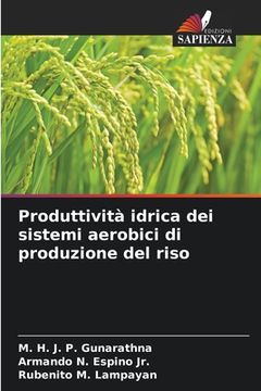 portada Produttività idrica dei sistemi aerobici di produzione del riso (in Italian)