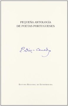 portada Pequeña antología de poetas portugueses. Enrique Díez Canedo y la literatura portuguesa (in Spanish)